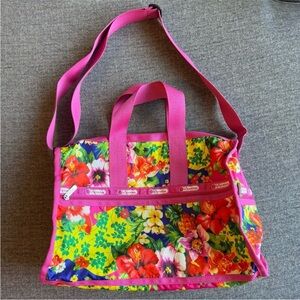 LESPORTSAC Floral Duffel Bag